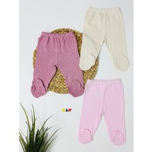 Alp Bebe Mingan3'lü Pantolon Set - Pembe