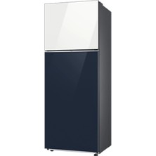 Samsung RT47CB66368A 465 Litre Lacivert - Beyaz Üstten Donduruculu Buzdolabı