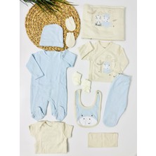 Alp Bebe Safari Kaşkorse  10 Lu Hastane Çıkışı Set -  Mavi