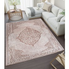 Renkli Butik Kadife Dokulu, Lastikli, Süngerli, Kaymaz, Yıkanabilir Modern Desenlerde Halı Örtüsü 4,6,9 ve 12 M2 Ebatlarda- 08