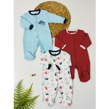 Alp Bebe Captain 3 Lü  Tulum Set Pembe