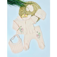 Alp Bebe Hope Dale  5li Yenidoğan Set - Yavruağzı
