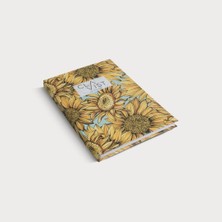 Dot Grid Notebook Ayçiçeği Desenli-Solara
