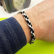 Pigado 316L Paslanmaz Çelik Kalın Zincir Erkek Bileklik