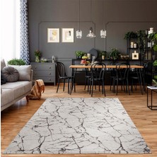 Renkli Butik Kadife Dokulu, Lastikli, Süngerli, Kaymaz, Yıkanabilir Modern Desenlerde Halı Örtüsü 4, 6, 9, 12 M2 Ebatlarında -015