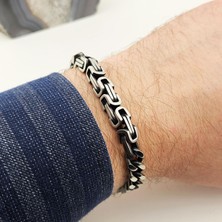 Pigado 316L Paslanmaz Çelik Kral Zincir Erkek Bileklik