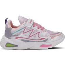 Slazenger KYRIE Kız Çocuk Sneaker Koşu & Yürüyüş Ayakkabısı Beyaz / Pembe