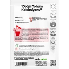 Patika Botanik 150 Adet Yerli Ata Etli Domates Tohumu (Kalın Kabuk)