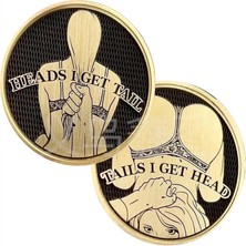 Kami Funny Heads And Tails Coins Eğlenceli Kafa ve Kuyruk Paraları (Yurt Dışından)