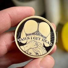 Kami Funny Heads And Tails Coins Eğlenceli Kafa ve Kuyruk Paraları (Yurt Dışından)