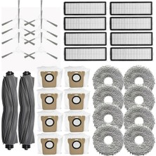 Paxlwbwt Bot L20 Ultra / X20 Pro Aksesuarları Ana Yan Fırça Hepa Filtre Paspas Toz Torbası Robot Süpürge Yedek Parçası (Yurt Dışından)
