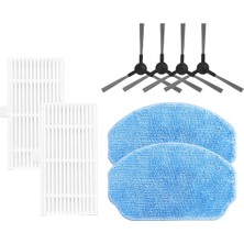 Paxlwbwt VCR04W Robot Süpürge Aksesuarları Hepa Filtre Yan Fırça Paspas Bezi Yedek Parçaları (Yurt Dışından)