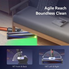 Paxlwbwt V8 V10 V11 V15 Elektrikli Süpürge Zemin Nozul Fırçası Led'li, Sert Zeminler Için Gizli Tozu Aydınlatır (Yurt Dışından)