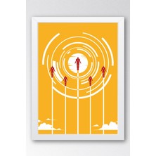 Iron Man Çerçeveli Tablo - Demir Adam Marvel Film Posteri Tablo