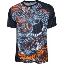 Dragondo TX8596 Muaythai Tişört Dijital Baskılı Muay Thai Tişörtü