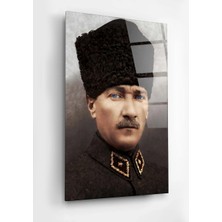 Taulart Atatürk 4mm Kırılmaz Temperli Yüksek Çözünürlüklü Cam Tablo