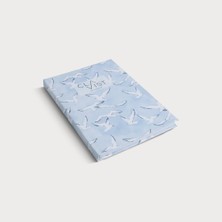 Martı Desenli Notebook