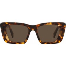 Prada PR08Y01V-8C151 Bayan Güneş Gözlüğü Kahverengi Kemik Çerçeveli UV400