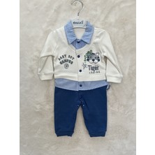 Nurcan Bebe Tiger Süveterli Tulum