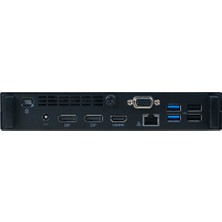 Technopc Propc Mini DJH6814I3 Intel Core I3 14100 8gb Ddr4 250GB Nvme SSD Klv Mouse Wifi+Bluetooth Pardus