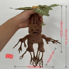 Luxixi 25CM Harry Potter Mandrake Peluş Oyuncak Bebek (Yurt Dışından)