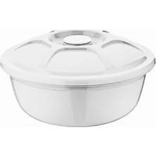 Mienca 3'lü Kapaklı(15-24-40 Litre) Hamur Leğeni Renkli