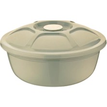 Mienca 3'lü Kapaklı(15-24-40 Litre) Hamur Leğeni Renkli