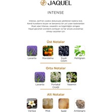 Jaquel İntense Kadın Parfüm 100ml, Çiçeksi, Lavanta, Mandalina, Petitgrain, Yasemin, Vanilya, Misk, Sedir