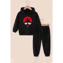 Uygun Tarz Çocuk Itachi Uchiha Eşofman Takımı