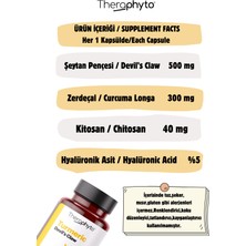 Theraphyto Şeytan Pençesi & Zerdeçal Ekstraktı 60 Kapsül