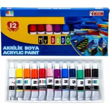 Südor My Dido Akrilik Boya Seti 12 Renk X 9 Ml Tüp