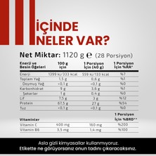 Hellobari Formula Proteamin | Whey Protein - Bcaa - Glutamin | Kurabiye Aromalı | 28 Porsiyon