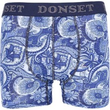 Donset İç Giyim Erkek Desenli Boxer - 6'lı Özel Kutusunda Bohçalık Özel Paket