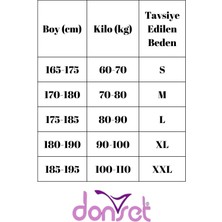 Donset İç Giyim Erkek Desenli Battal Boy Boxer - 5'lı Özel Kutusunda Bohçalık Özel Paket