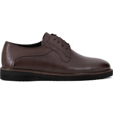 Ayakkabı Fuarı Elit MSB02C Erkek  Deri Casual Ayakkabı Kahverengi