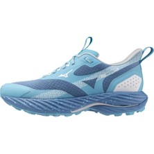 Mizuno Wave Rider Tt 2 Kadın Koşu Ayakkabısı Beyaz / Mavi