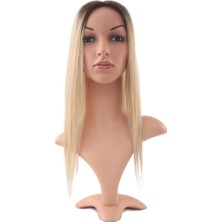 Peruk Market Koyu Kestane / Balköpüğü Ombreli Baby Taban Tepelik - 10X12CM