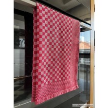 xamantha 4 Adet 40 x 60 cm  Ekose Desen, Alman Peçetesi, Mutfak Havlusu, Kurulama Havlusu, Mutfak Havlusu