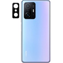 noktaks - Xiaomi Mi 11T Pro 5g - Kamera Lens Koruyucu 3D Kamera Camı - Şeffaf - T22723