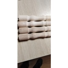 Yılmaz Ahşap 50 cm Cnc Ahşap Konik Ayak