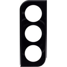noktaks - Samsung Galaxy S22 - Kamera Lens Koruyucu 3D Kamera Camı - Şeffaf - T20800