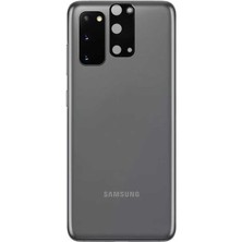 noktaks - Samsung Galaxy S20 - Kamera Lens Koruyucu 3D Kamera Camı - Şeffaf - T17376