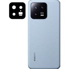 noktaks - Xiaomi Mi 13 - Kamera Lens Koruyucu 3D Kamera Camı - Şeffaf - T27032