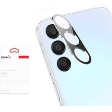 noktaks - Samsung Galaxy A15 - Kamera Lens Koruyucu 3D Kamera Camı - Şeffaf - T30289