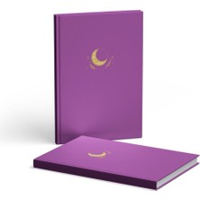 Hardcover Noktalı Mor 2 Adet 13X21 cm Defter