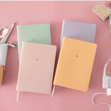 Akıllı Adam Yayınları Hardcover Moon 10x13 cm 4'lü Defter Seti 1 Adet Çok Renkli Sert Kapak Düz Çizgisiz