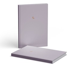 Hardcover Çizgisiz Mor 13X21 cm Defter (Küçük Ay)