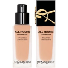 Yves Saint Laurent All Hours - Uzun Süre Kalıcı Aydınlık Mat Bitişli Fondöten   Lc3 (25 ml)