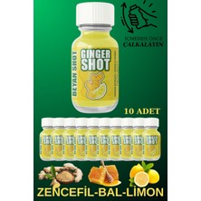 Zencefil Ginger Shot 10 Adet (Cam Şişeli)