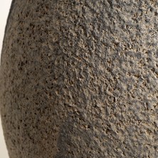 Zsa Zsa Zsu Lızbon Earthenware Vazo 28 x 28 x 44  cm  Kahverengi